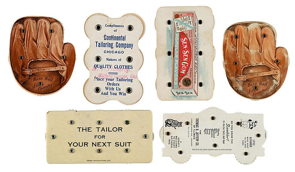 Vintage Baseball Scorer Collection (6)