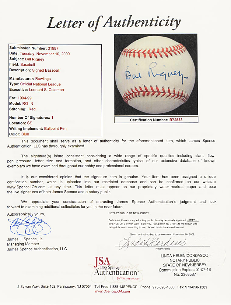 1951 New York Giants National League Champions Single-Signed Baseball Collection (33) Including Mays, Irvin, and Durocher