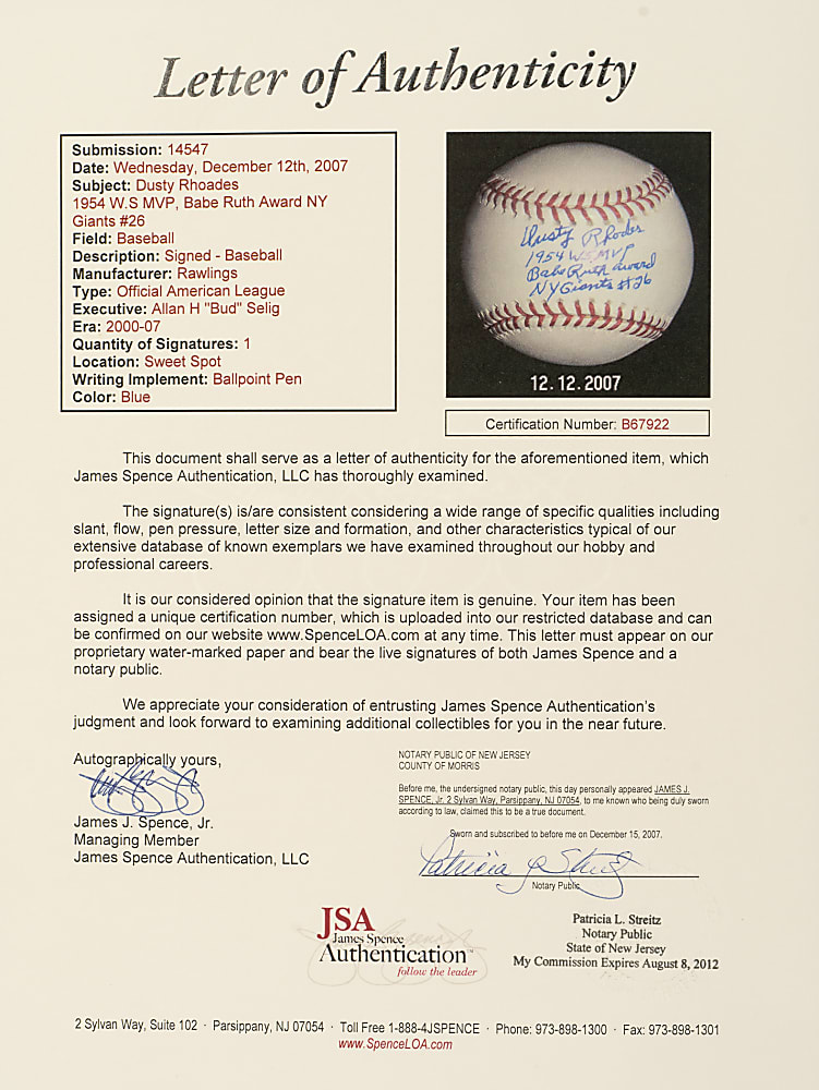 1954 New York Giants World Series Champions Single-Signed Baseball Collection (24) Including Wilhelm and Garagiola