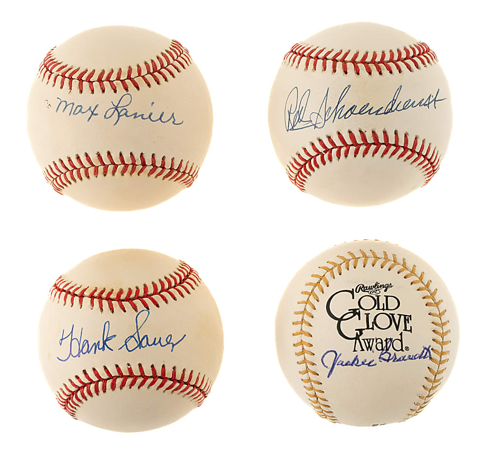 1950s New York Giants Single-Signed Baseball Collection (32)