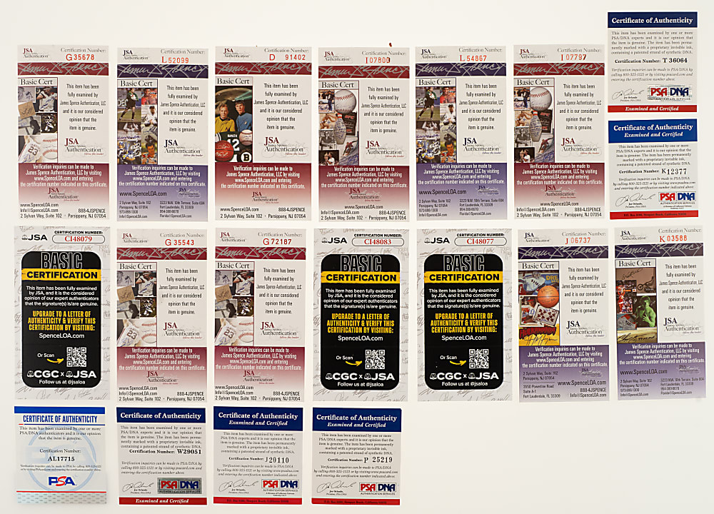 1950s New York Giants Single-Signed Baseball Collection (32)