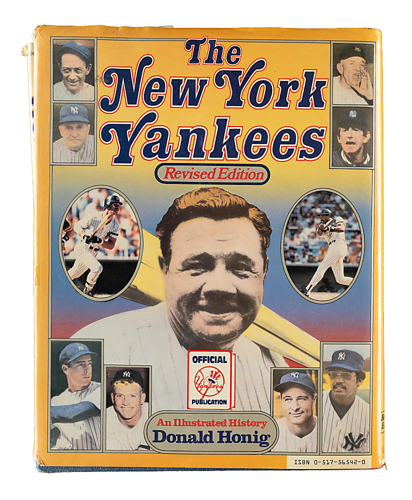 1987 "The New York Yankees: An Illustrated History" Multi-Signed Book with DiMaggio, Rizzuto, and Berra