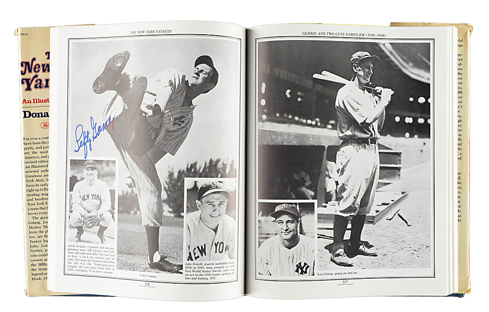 1987 "The New York Yankees: An Illustrated History" Multi-Signed Book with DiMaggio, Rizzuto, and Berra