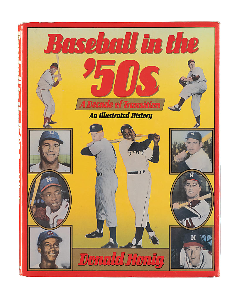 1987 "Baseball in the '50s" Multi-Signed Book Including 25 Hall of Famers