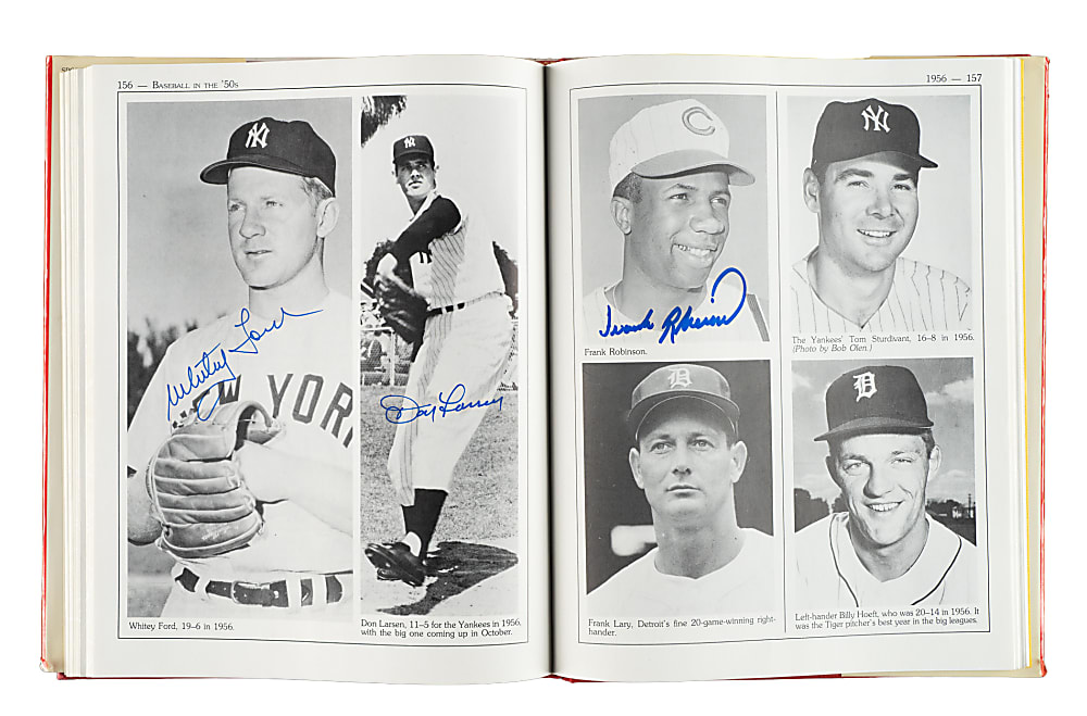 1987 "Baseball in the '50s" Multi-Signed Book Including 25 Hall of Famers