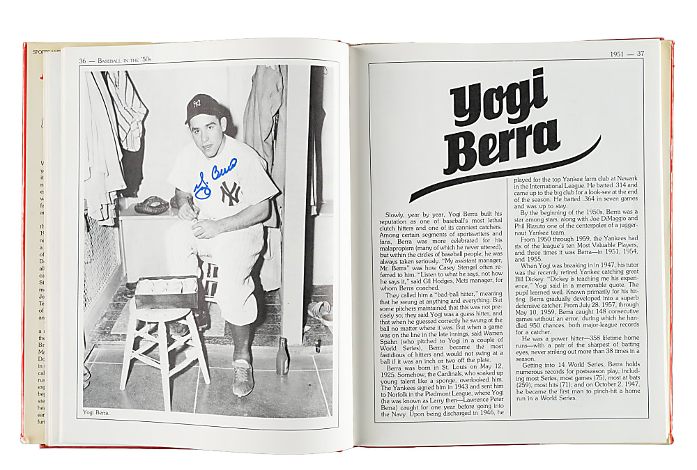 1987 "Baseball in the '50s" Multi-Signed Book Including 25 Hall of Famers