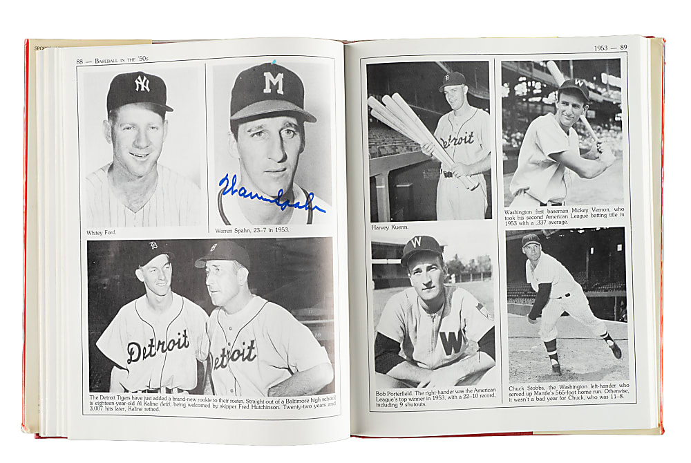 1987 "Baseball in the '50s" Multi-Signed Book Including 25 Hall of Famers