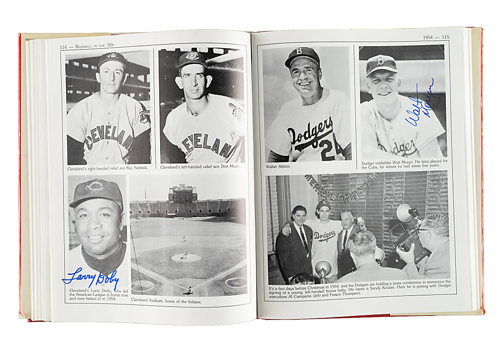 1987 "Baseball in the '50s" Multi-Signed Book Including 25 Hall of Famers