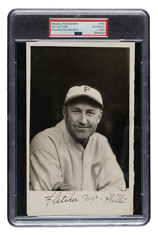 Circa 1920s Art Fletcher Original Philadelphia Inquirer Photograph PSA/DNA Type I