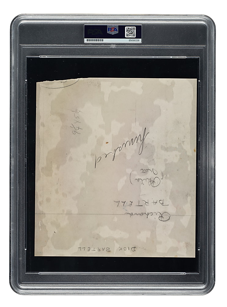 Circa 1931 Dick Bartell Original Charles Conlon Photograph PSA/DNA Type I - Image Used for 1933 Goudey Card!