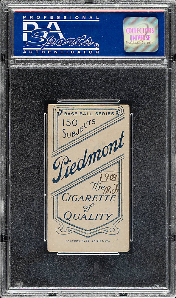 1909-1911 T206 White Border Ty Cobb Bat On Shoulder PSA VG 3 (MK)