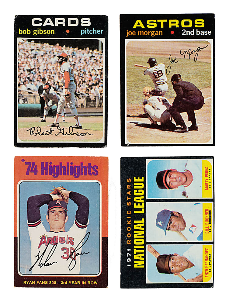 1957 to 1978 Topps Shoebox Collection (1,884) Including 89 Hall of Famers