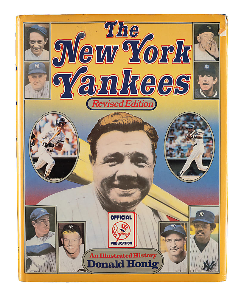 1987 "The New York Yankees: An Illustrated History" Multi-Signed Book with DiMaggio, Mantle, Mays, and Seaver - JSA