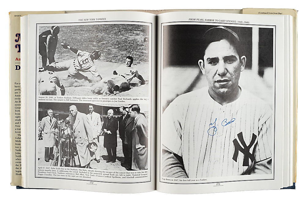 1987 "The New York Yankees: An Illustrated History" Multi-Signed Book with DiMaggio, Mantle, Mays, and Seaver - JSA