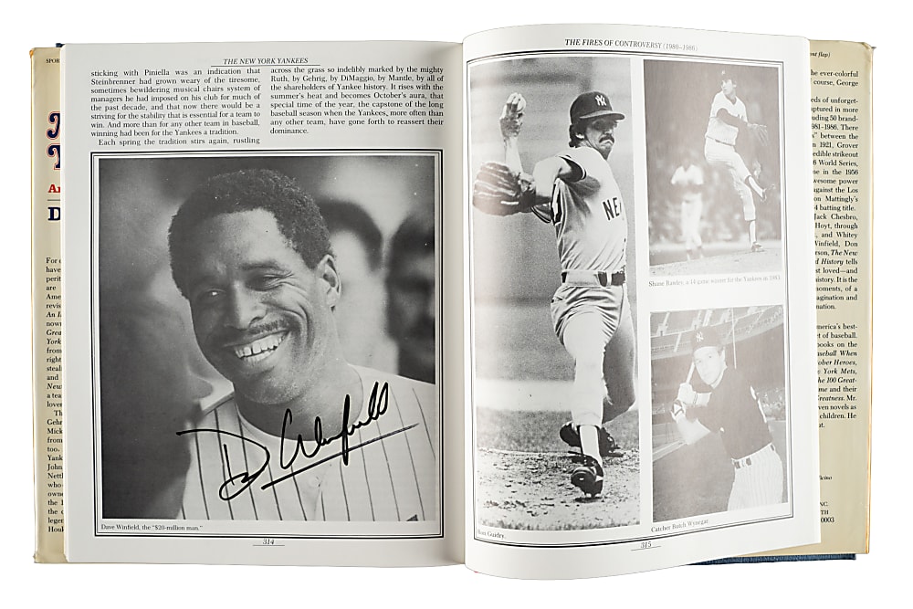 1987 "The New York Yankees: An Illustrated History" Multi-Signed Book with DiMaggio, Mantle, Mays, and Seaver - JSA