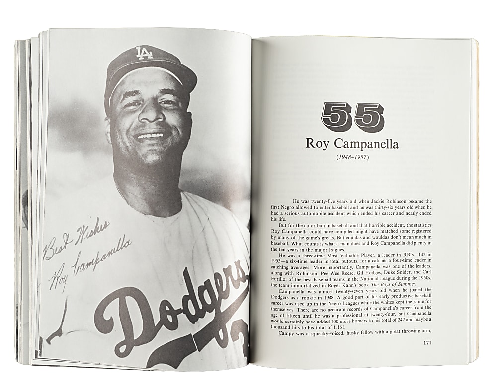 1981 "Baseball's 100" Multi-Signed Book (59 Signatures) with Mantle, Aaron, Koufax, Mays, T. Williams, and DiMaggio - JSA