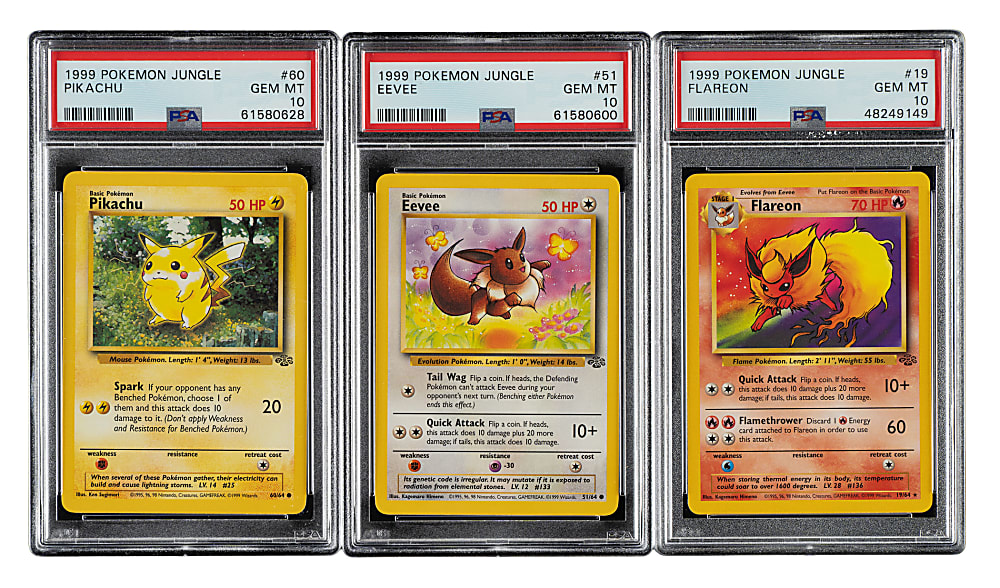 1999 Pokemon Jungle PSA GEM MINT 10 Collection (13)