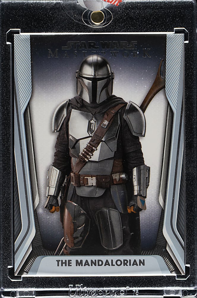 2021 Topps "Star Wars" Masterwork The Mandalorian Blank Back #1/1 - Topps Vault
