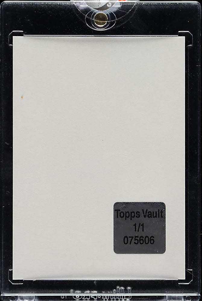 2021 Topps "Star Wars" Masterwork The Mandalorian Blank Back #1/1 - Topps Vault