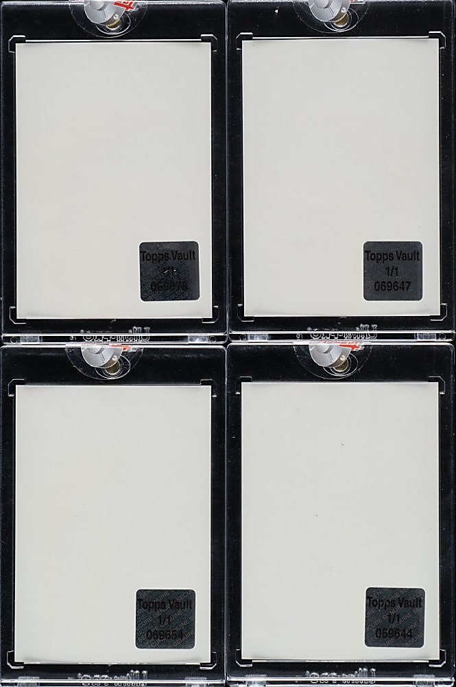 2020 Topps "Women of Star Wars" Blank Back #1/1 Collection (11) Including Princess Leia and Rey - Topps Vault