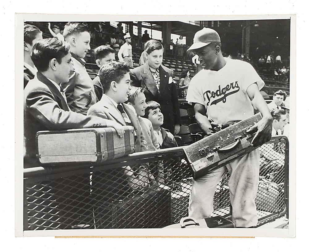 1949 Jackie Robinson Acme Newspictures Original Photograph PSA/DNA Type I