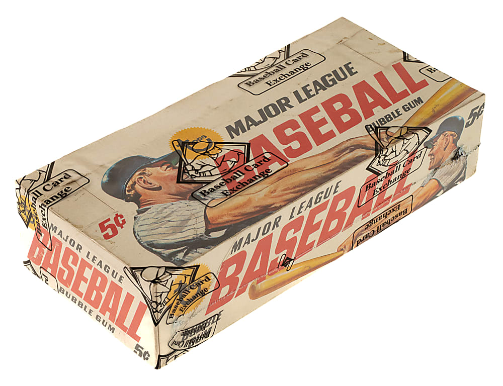 Extremely Rare 1967 Topps Unopened Wax Box (24 Packs) - BBCE