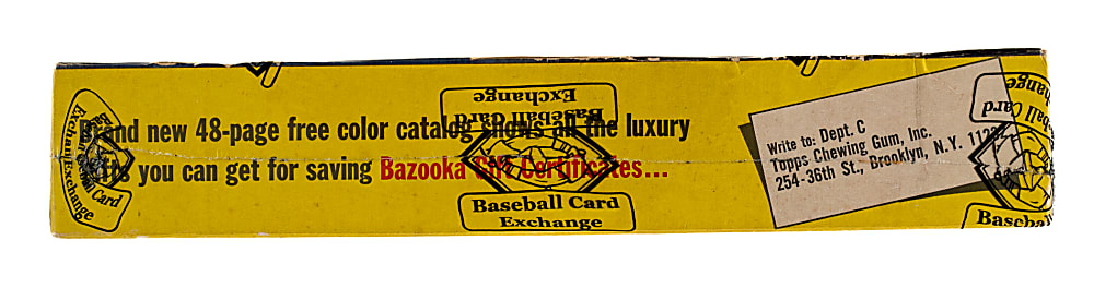 Extremely Rare 1970 Topps Unopened Fifth/Sixth/Seventh Series Wax Box (24 Packs) - BBCE