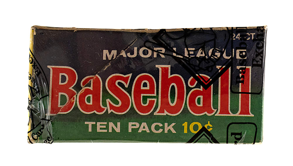 Extremely Rare 1970 Topps Unopened Fifth/Sixth/Seventh Series Wax Box (24 Packs) - BBCE