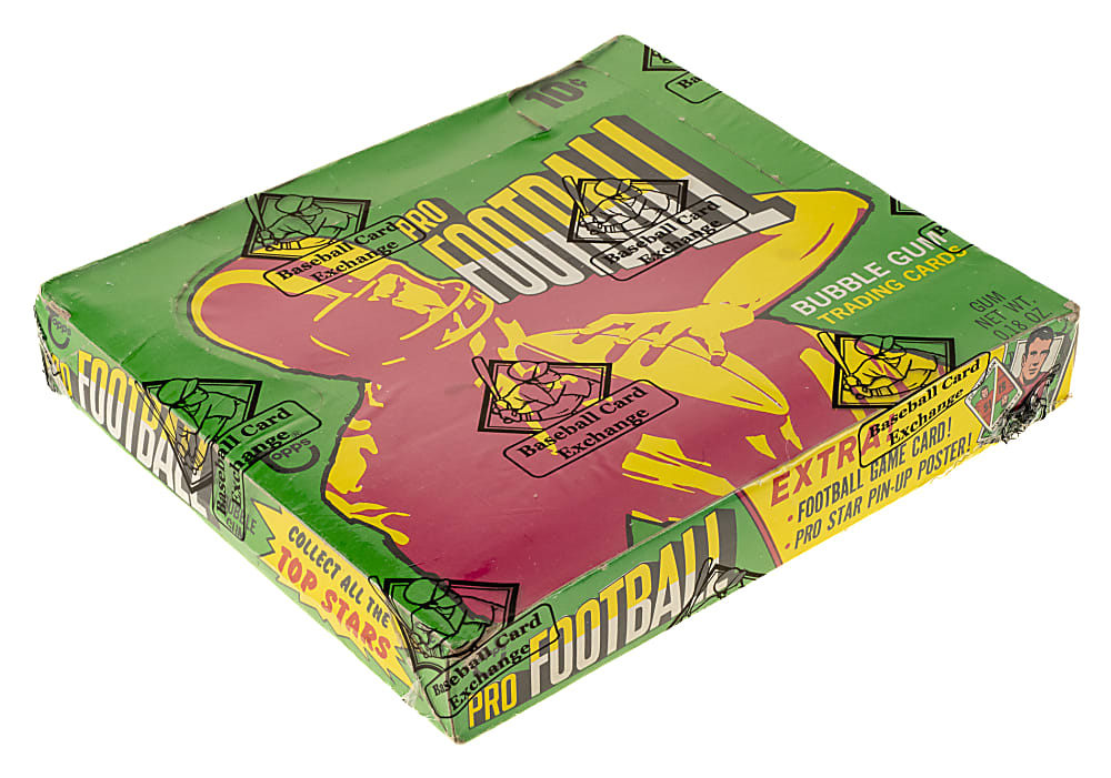 1971 Topps Football Unopened First Series Wax Box (24 Packs) - BBCE