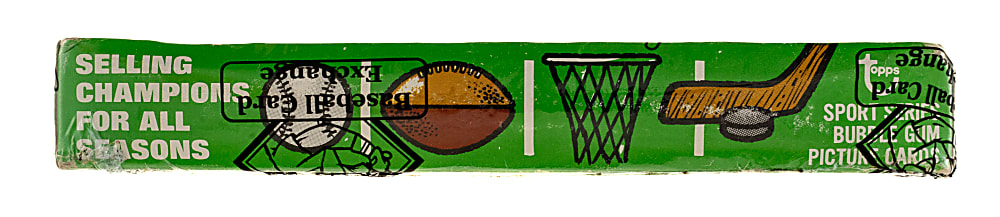 1971 Topps Football Unopened First Series Wax Box (24 Packs) - BBCE