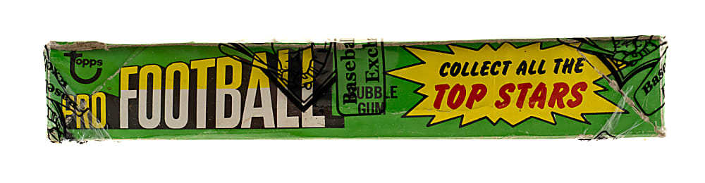 1971 Topps Football Unopened First Series Wax Box (24 Packs) - BBCE