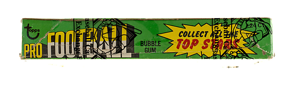 1971 Topps Football Unopened First Series Wax Box (24 Packs) - BBCE