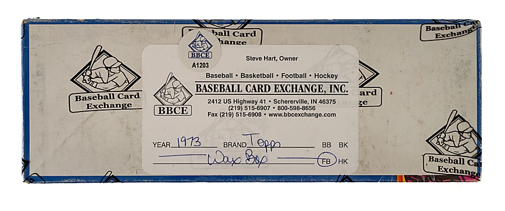 1973 Topps Football Unopened Wax Box (36 Packs) - BBCE