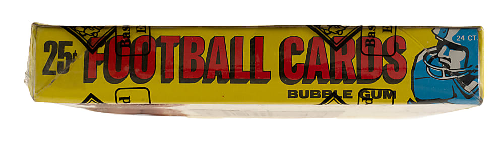 1976 Topps Football Unopened Cello Box (24 Packs) - BBCE