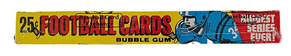 1976 Topps Football Unopened Cello Box (24 Packs) - BBCE