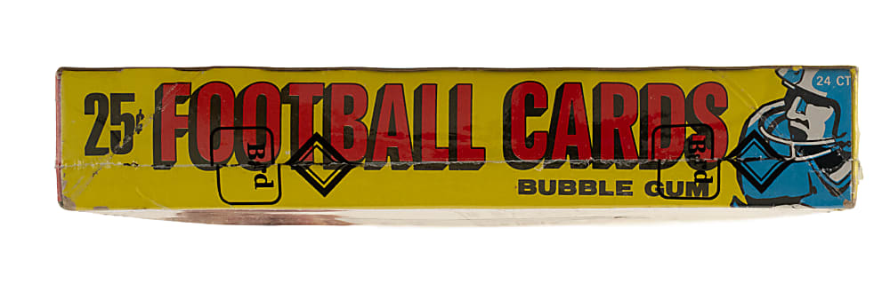 1976 Topps Football Unopened Cello Box (24 Packs) - BBCE