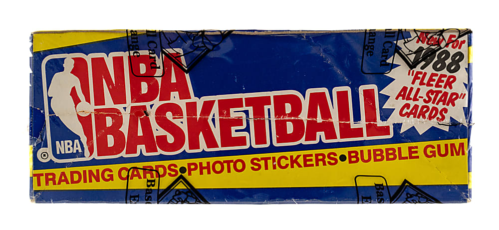 1988-1989 Fleer Basketball Unopened Wax Box (36 Packs) - BBCE