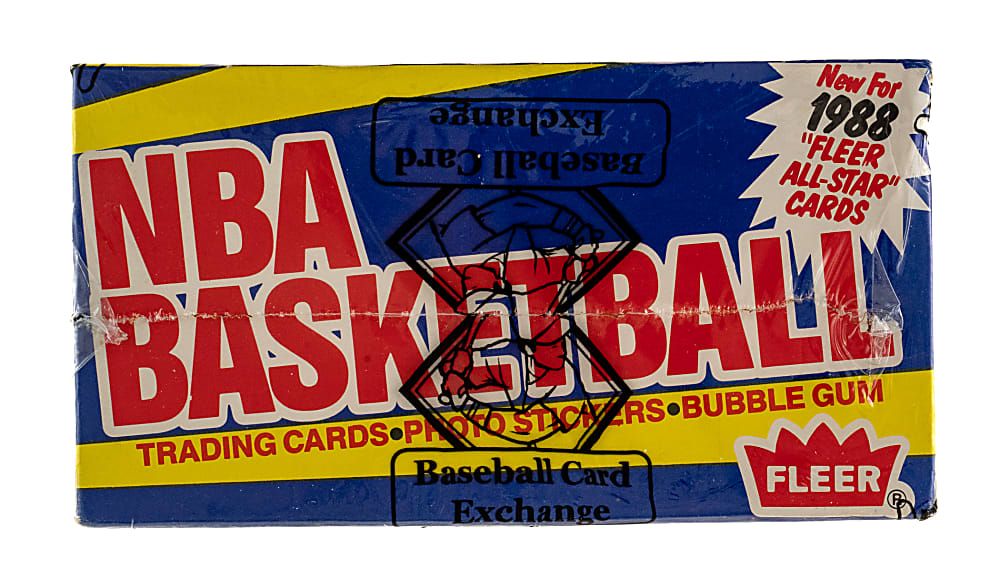1988-1989 Fleer Basketball Unopened Wax Box (36 Packs) - BBCE