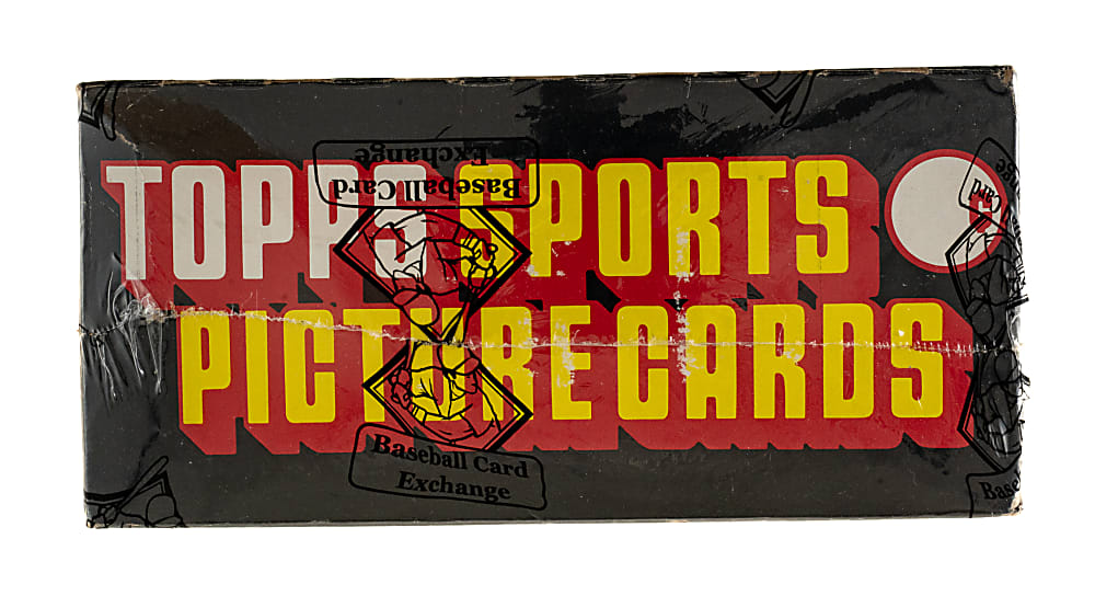 1986 Topps Football Unopened Rack Pack Box (24 Packs) - BBCE