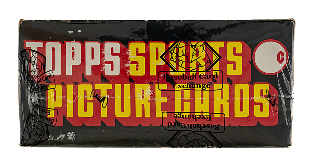 1986 Topps Football Unopened Rack Pack Box (24 Packs) - BBCE