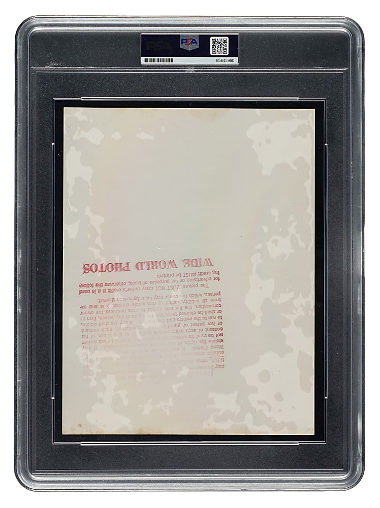 Circa 1960s Sandy Koufax Original Wide World Photos Photograph PSA/DNA Type I