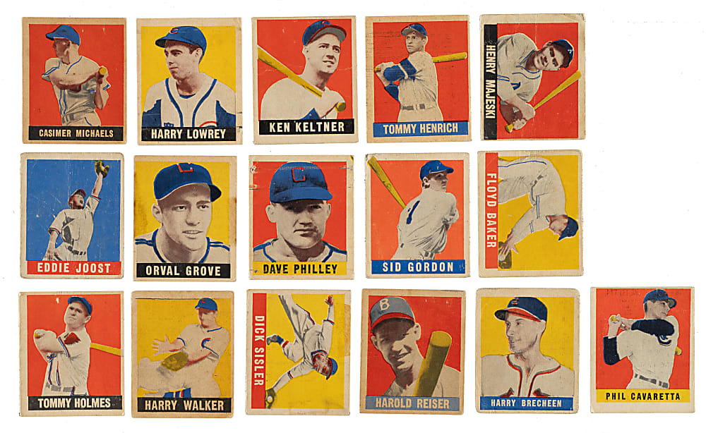 1948-1949 Leaf Short Print "Rare Leaf" Collection (20)