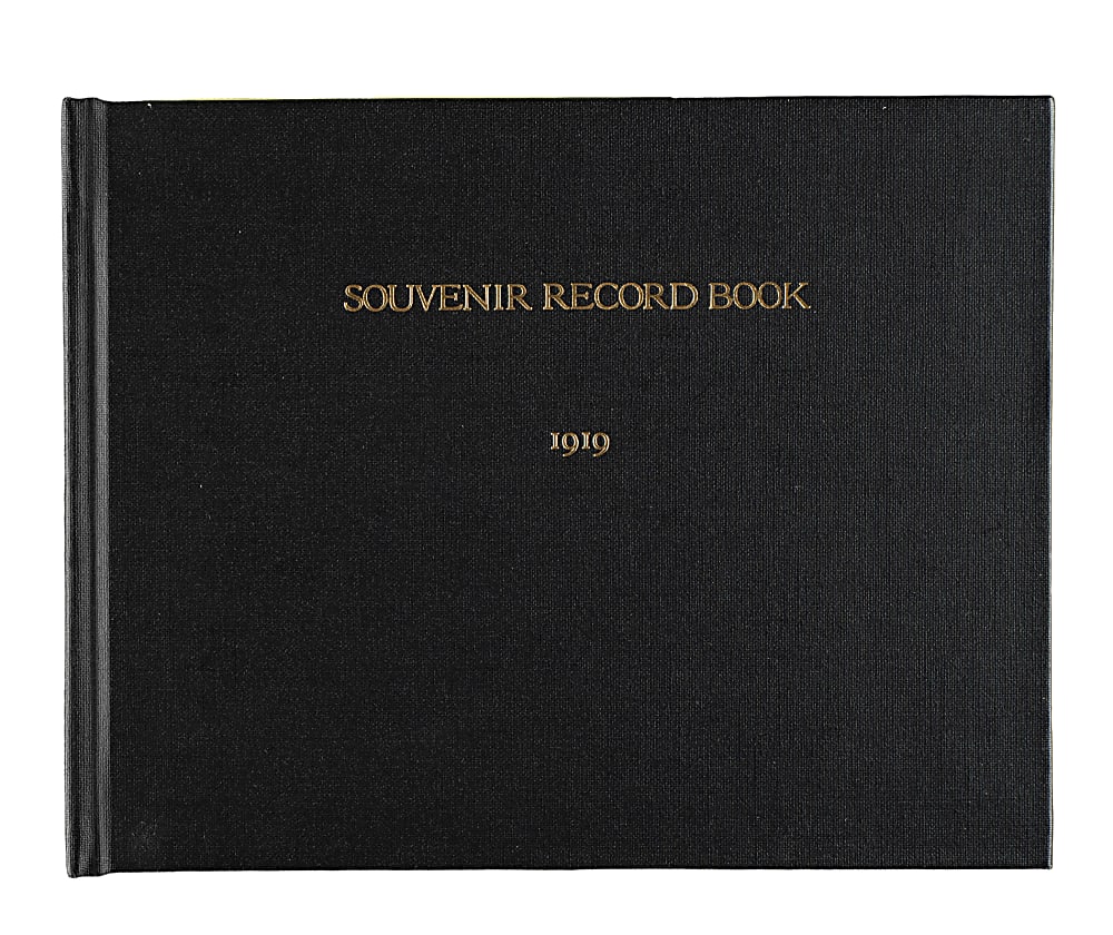 1919 Chicago White Sox vs. Cincinnati Reds World Series Souvenir Record Book