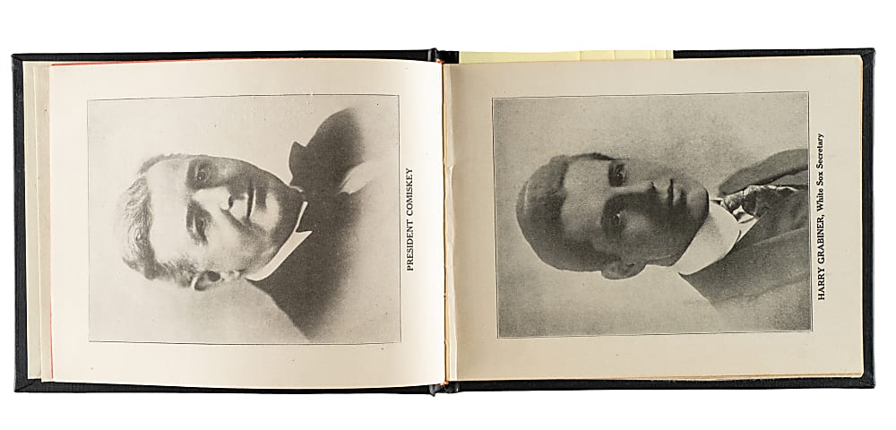 1919 Chicago White Sox vs. Cincinnati Reds World Series Souvenir Record Book