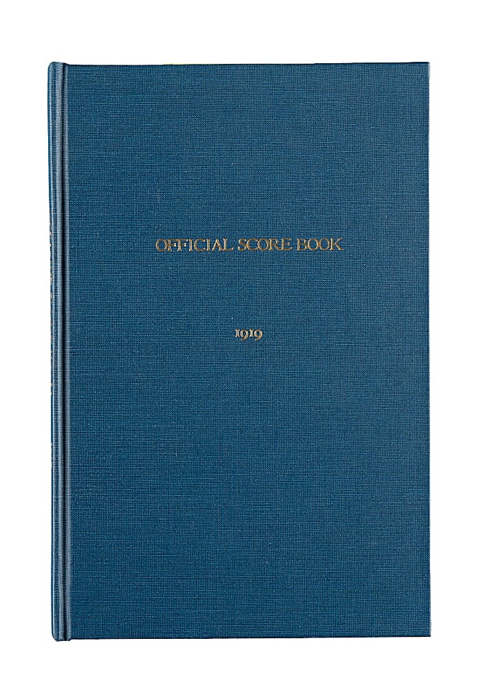 Rare 1919 Chicago White Sox (vs. Cincinnati Reds) World Series Game 8 Program - "Black Sox" Scandal