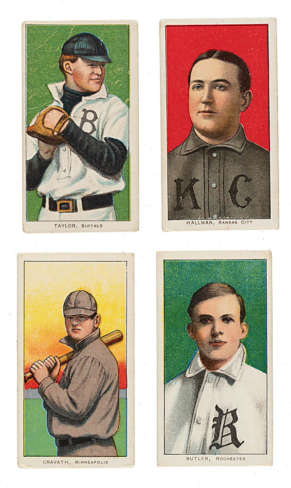 1909-1911 T206 White Border Minor League Collection (33) Including Dummy Taylor