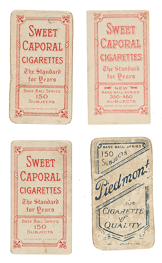 1909-1911 T206 White Border Collection (82) Including John McGraw