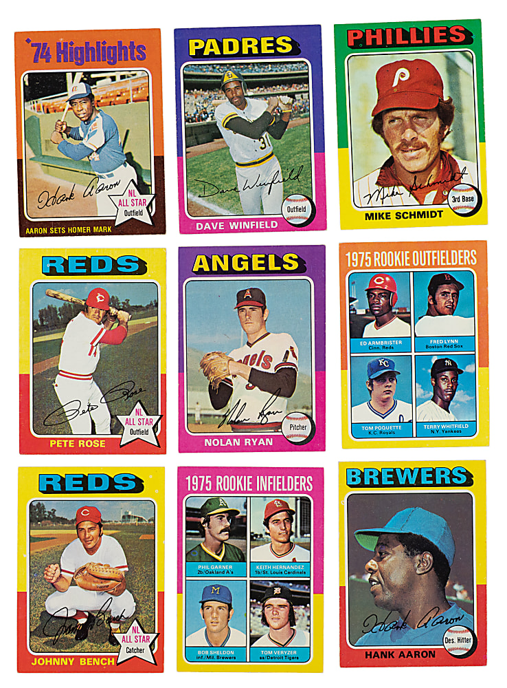 1975 Topps Complete Set (660)