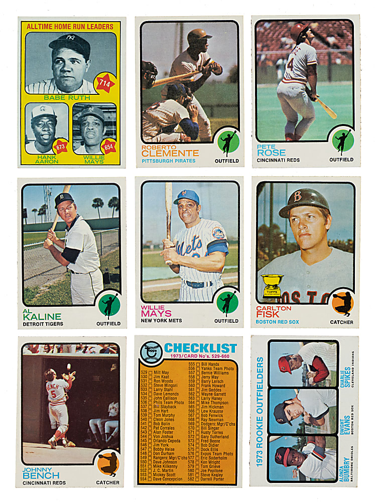 1973 Topps Complete Set (660)