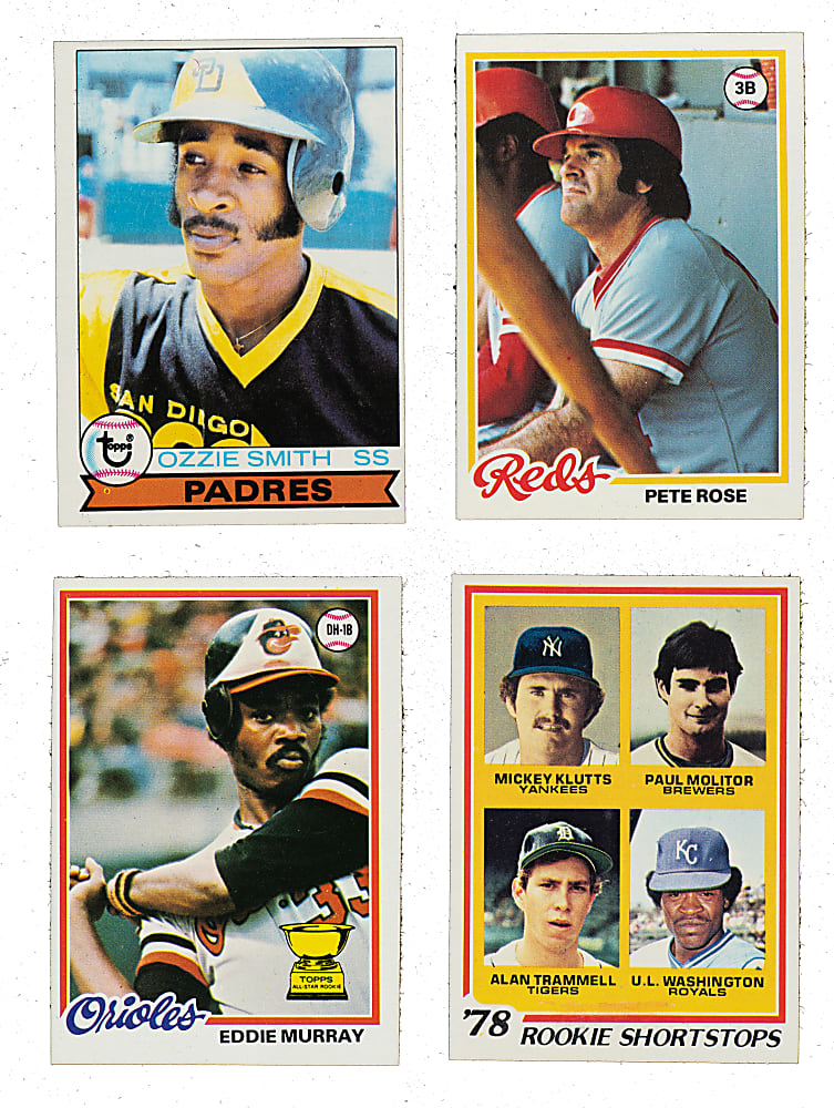 1978 and 1979 Topps Complete Set Pair (2 Sets, 1,453 Cards)